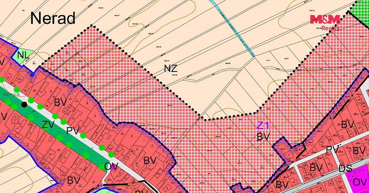 Prodej stavebního pozemku 8930 m² – fotografie 3