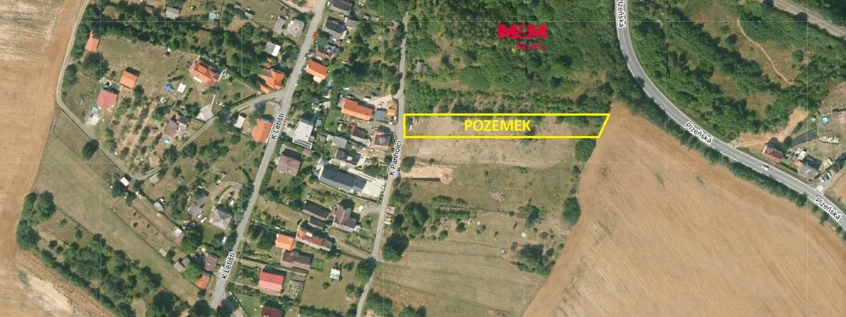 Prodej stavebního pozemku 1876 m²