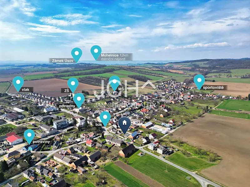 Prodej stavebního pozemku 722 m², Troubelice – náhled fotky 3