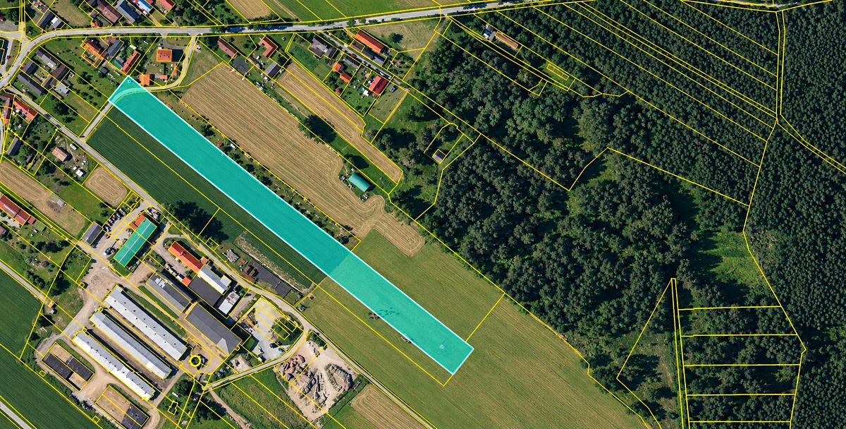 Prodej pole 13873 m²