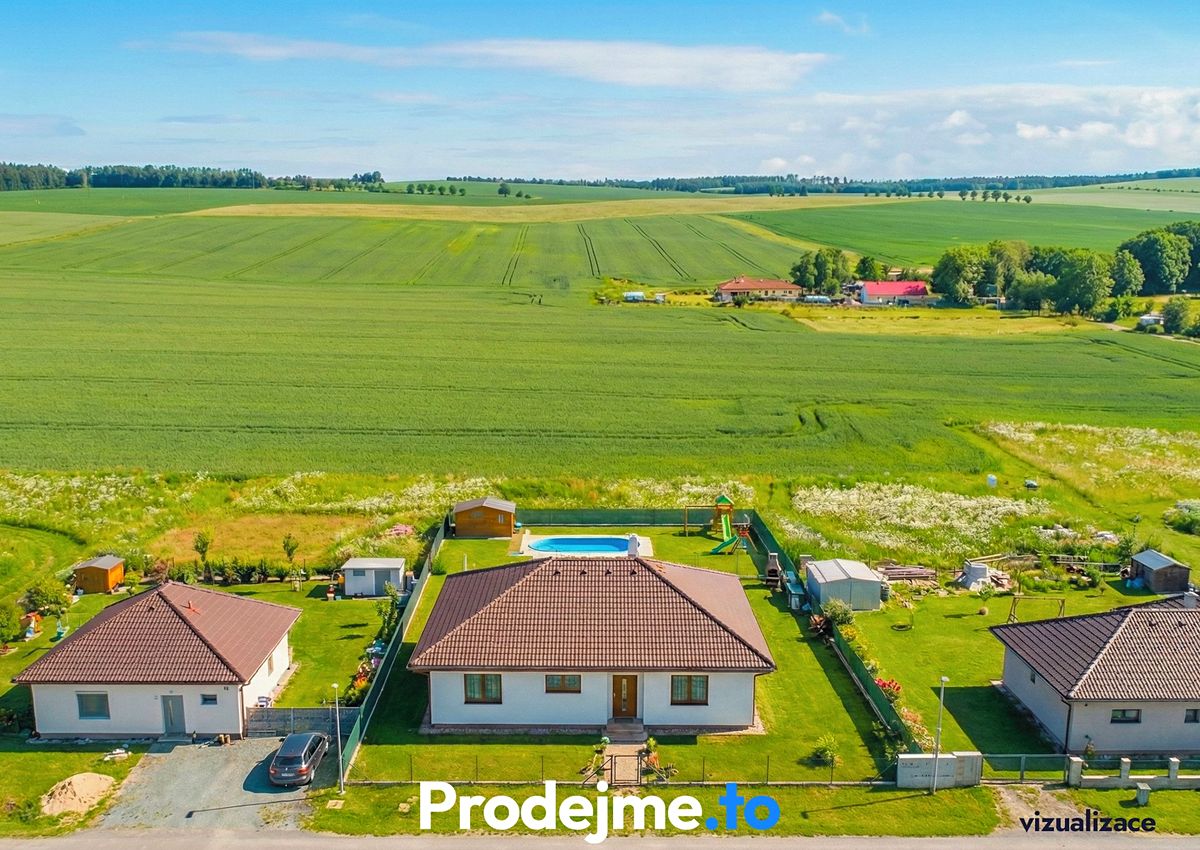 Prodej stavebního pozemku 1133 m², Štítary – fotka 1 z 3