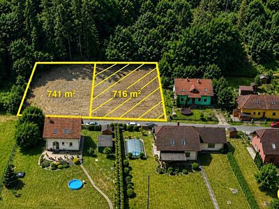Prodej stavebního pozemku 716 m²