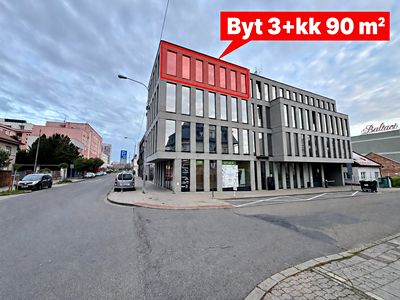 Pronájem bytu 3+kk 90 m²