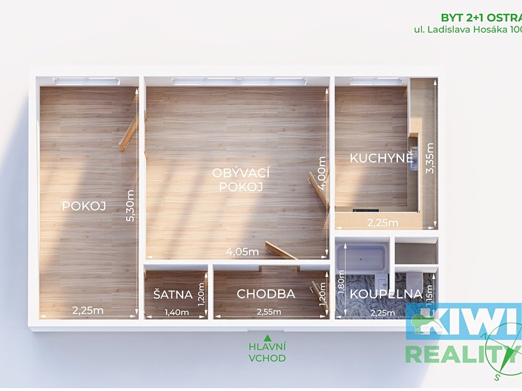 Wohnung 2+1 zur Miete, 40 m² (22 von 22)