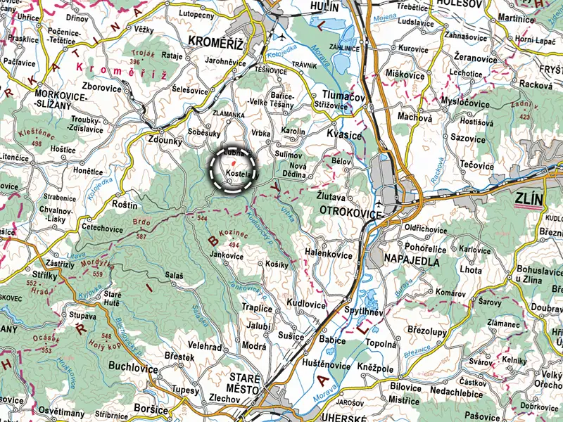 Prodej pole 6270 m², Kostelany – náhled fotky 3