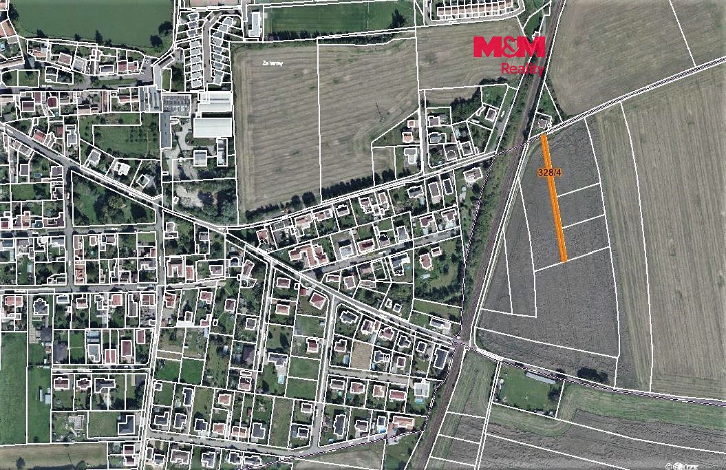 Prodej pole 281 m², Veleň – fotka 1 z 3
