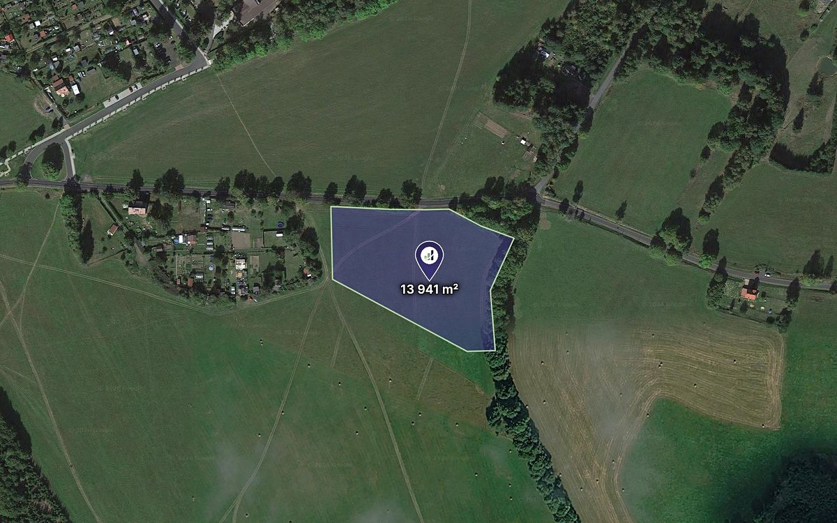 Prodej pole 13941 m², Aš – fotka 1 z 3