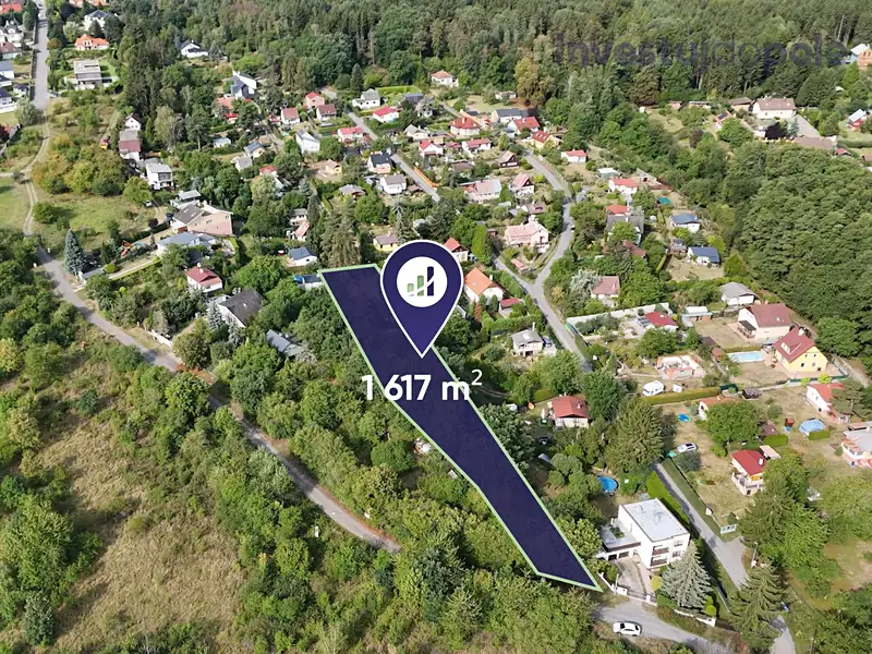 Prodej stavebního pozemku 1617 m², Řitka – náhled fotky 1