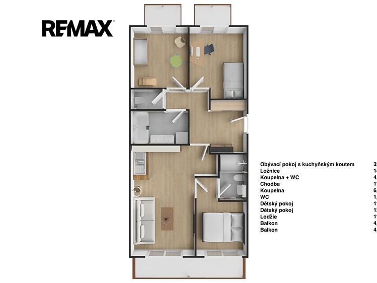 Wohnung 4+kk zum Kauf, 102 m² (12 von 35)