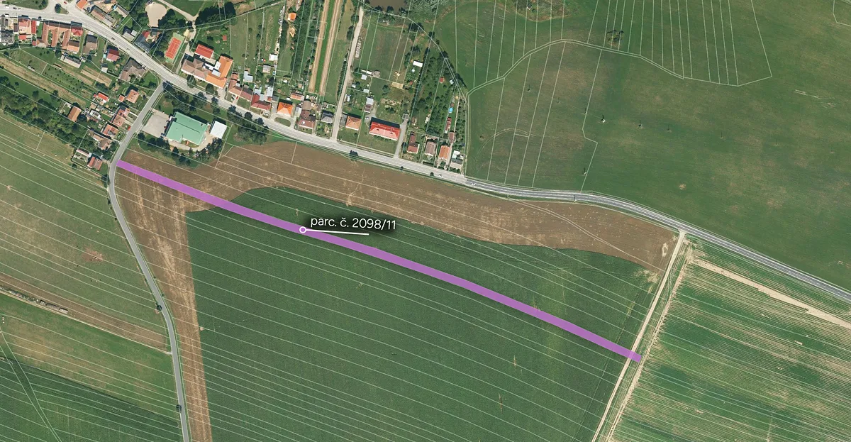 Prodej pole 5761 m²