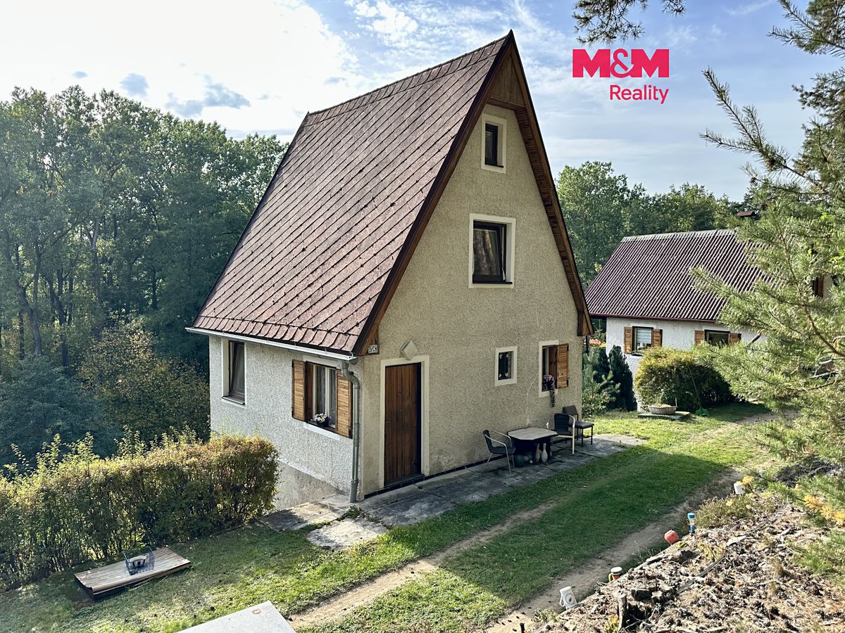 Prodej chaty 70 m², pozemek 199 m², Bečice – fotka 1 z 3