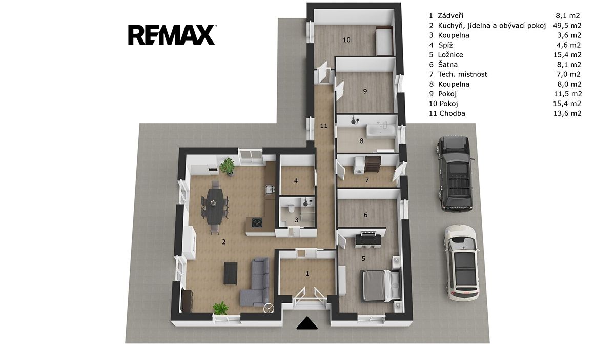 Pronájem rodinného domu 146 m², pozemek 600 m² – fotografie 5