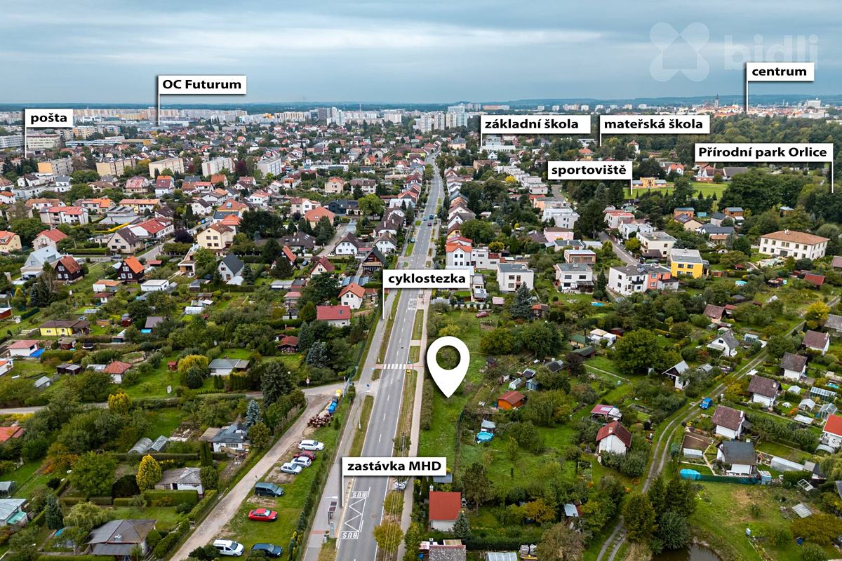 Prodej stavebního pozemku 674 m²