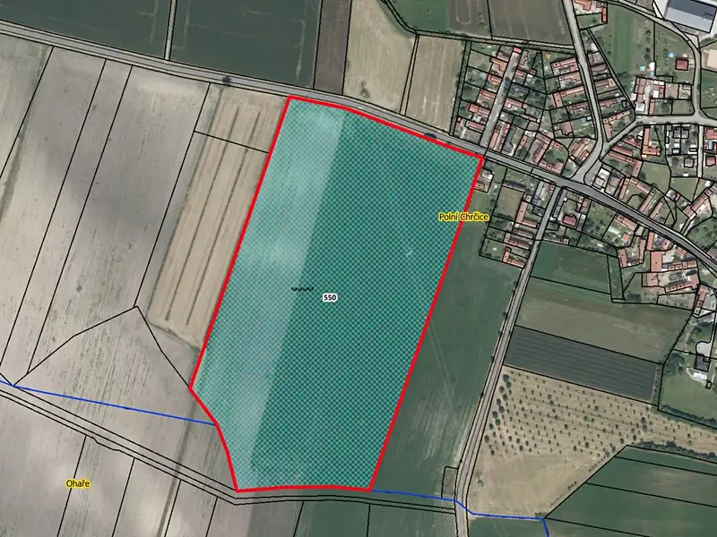 Prodej pole 97319 m², Polní Chrčice – náhled fotky 1