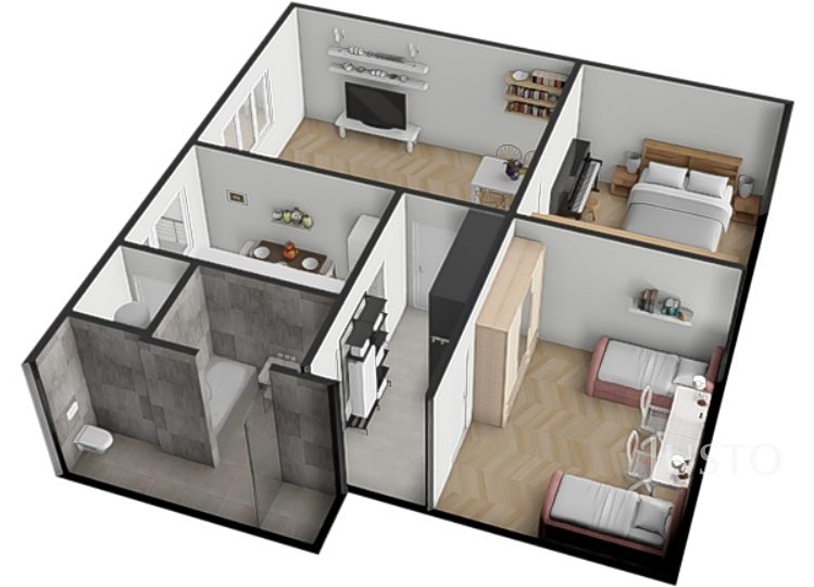 Квартира 3+1 на продаж, 75 м² (16 з 23)