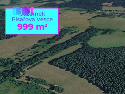 Prodej pozemku 999 m²