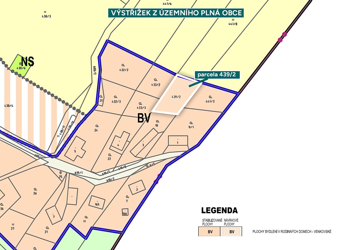 Prodej stavebního pozemku 640 m² – fotografie 4