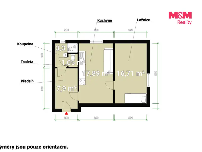 Prodej bytu 1+1 45 m², Plzeň – náhled fotky 2