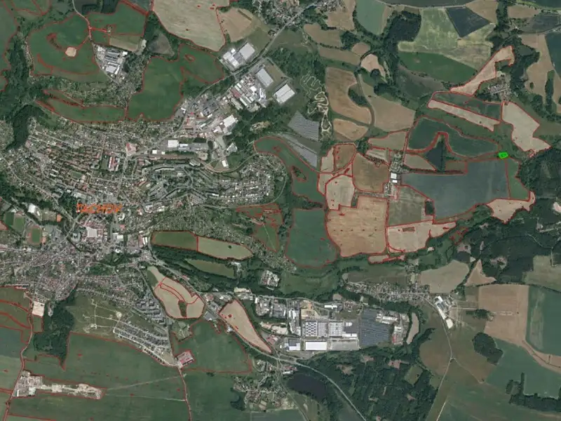 Dražba louky 1935 m², Tachov – náhled fotky 2