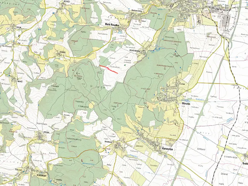 Prodej pole 6201 m², Velké Opatovice – náhled fotky 2