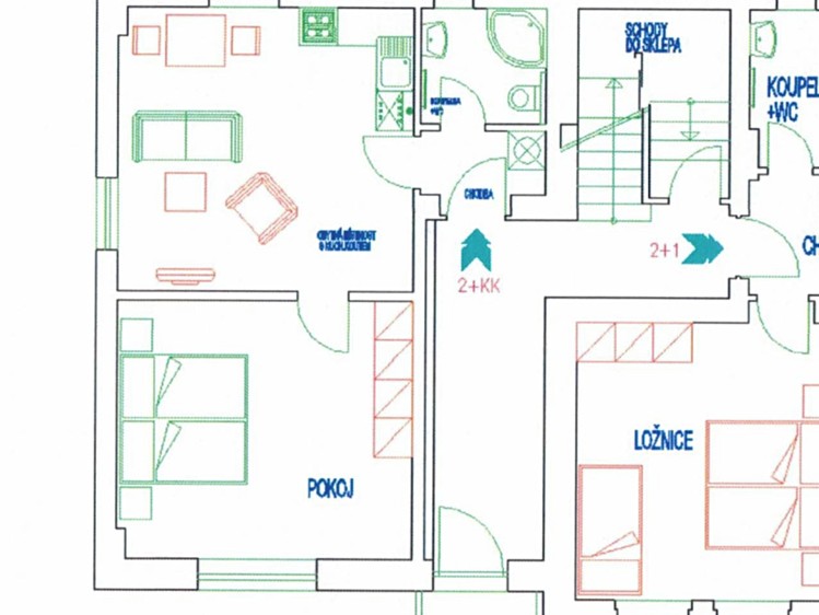 Wohnung 2+kk zur Miete, 44 m² (10 von 12)