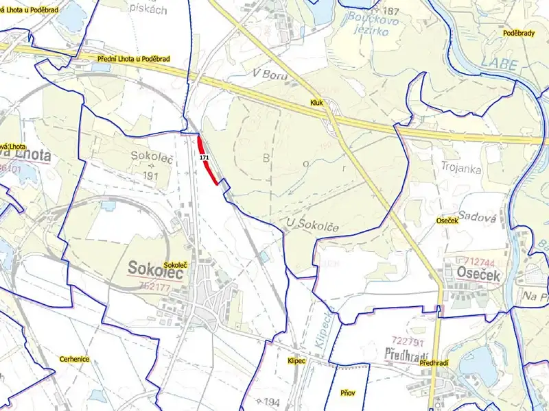 Prodej pole 11382 m², Poděbrady – náhled fotky 3