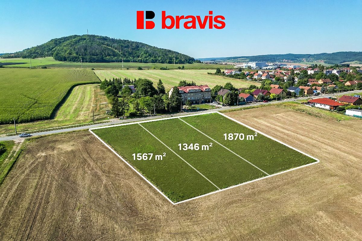 Prodej stavebního pozemku 1870 m²