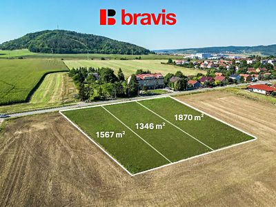 Prodej stavebního pozemku 1870 m²