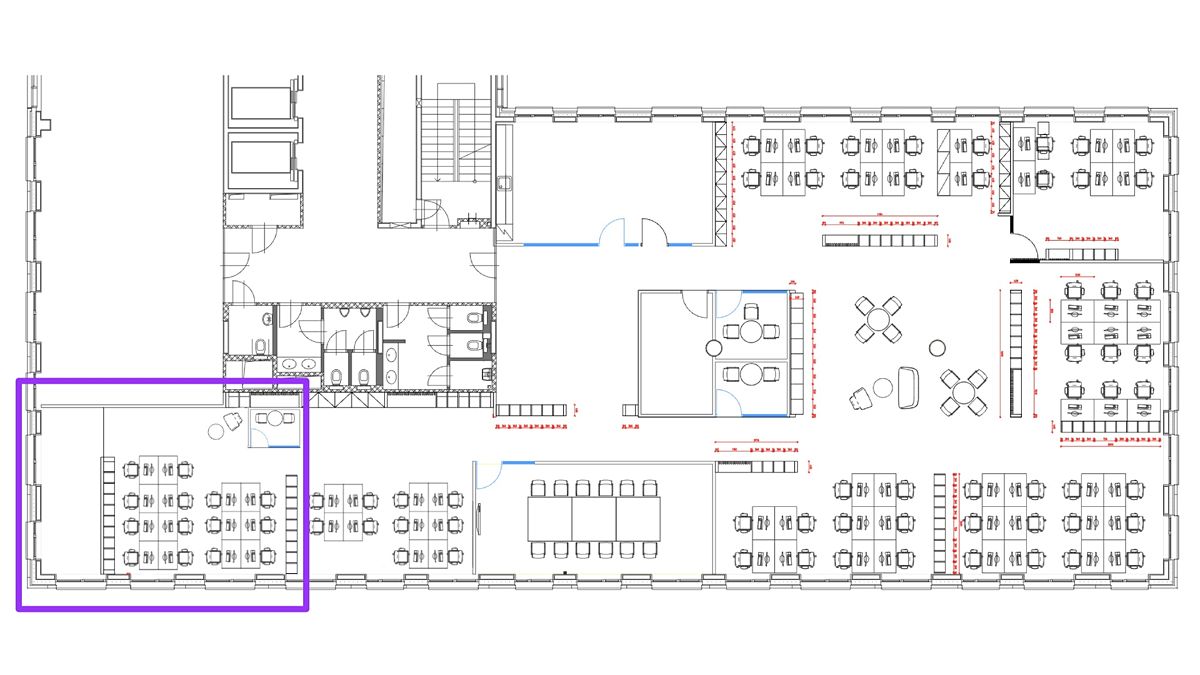 Pronájem kanceláře 100 m² – fotografie 5