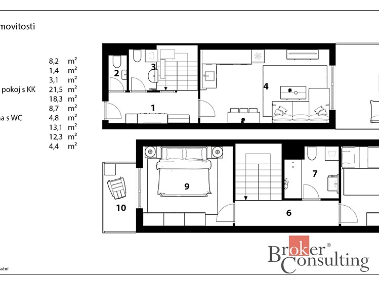 Prodej bytu 3+kk, 73 m² (13 z 21)