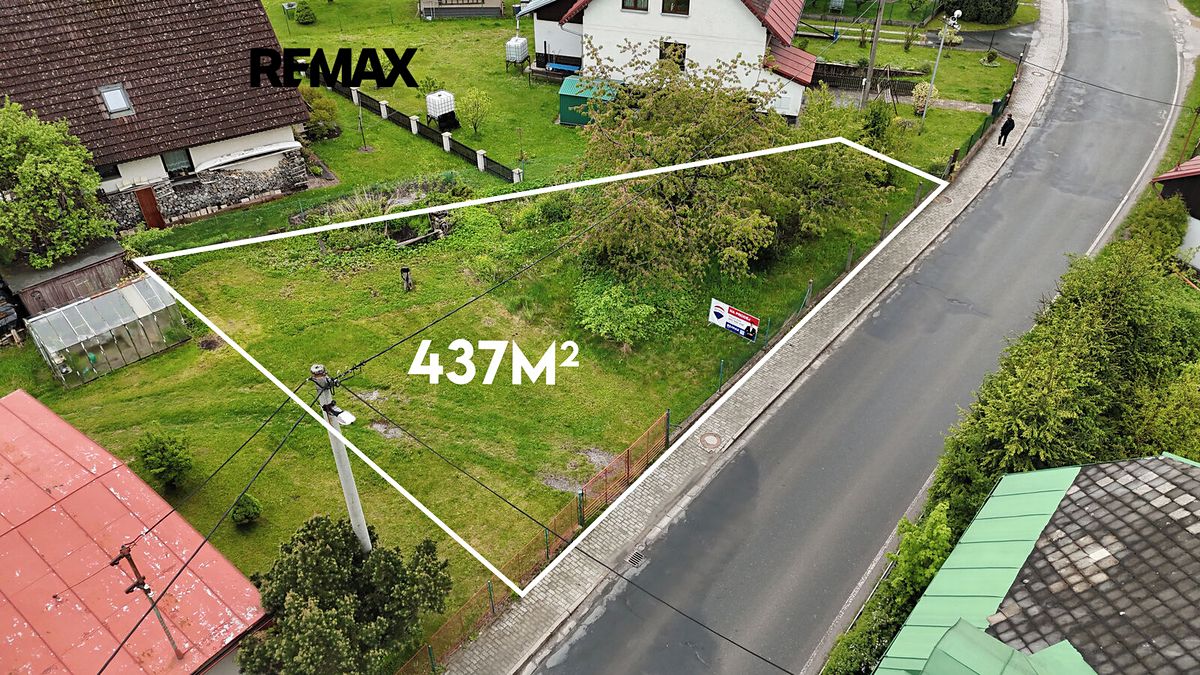 Prodej stavebního pozemku 437 m²