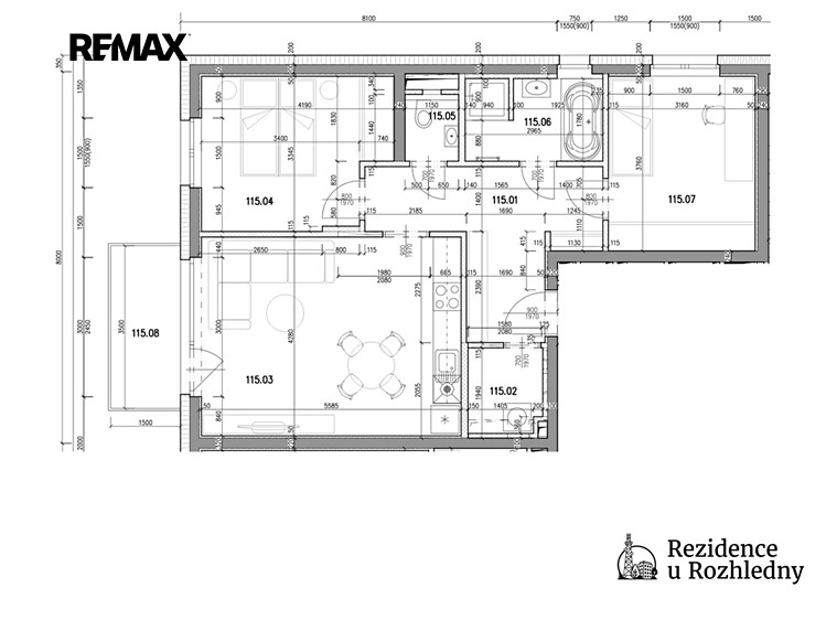 Prodej bytu 3+kk, 75 m² (3 z 11)