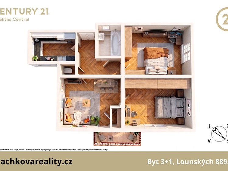 Wohnung 3+1 zum Kauf, 85 m² (15 von 15)