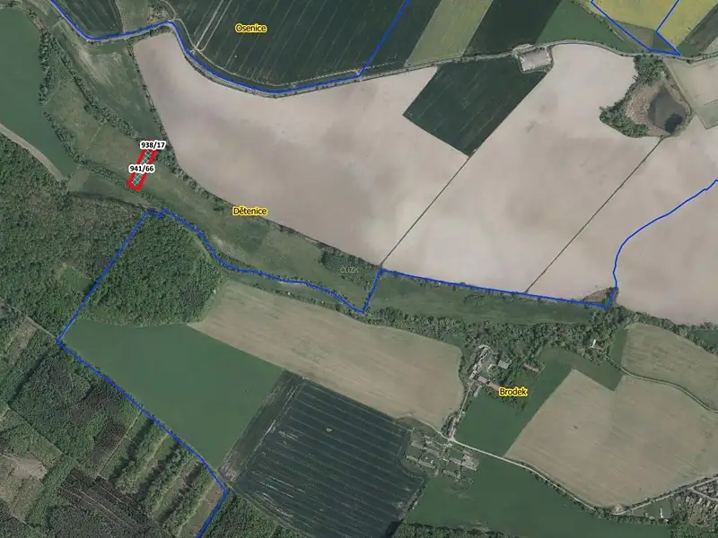 Prodej louky 3390 m², Dětenice – náhled fotky 3