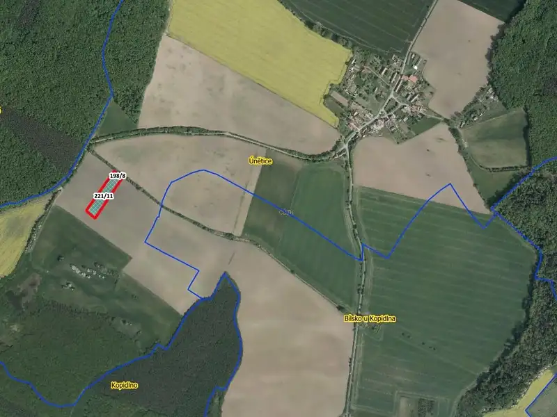Prodej pole 5986 m², Údrnice – náhled fotky 3