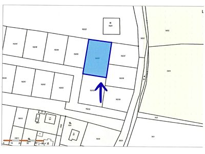 Prodej stavebního pozemku 1244 m²