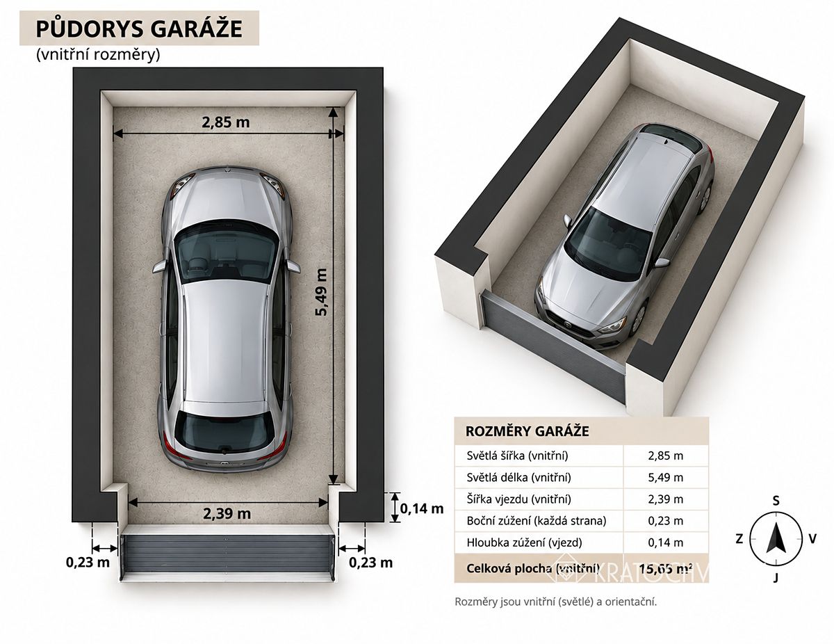 Prodej garáže 16 m² – fotografie 2