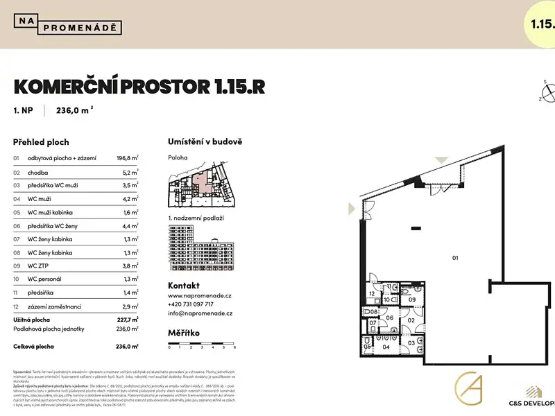 Prodej obchodního prostoru 766 m², Brno – náhled fotky 2