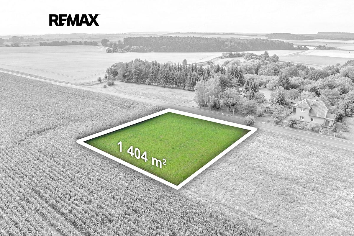Prodej stavebního pozemku 1404 m² – fotografie 2