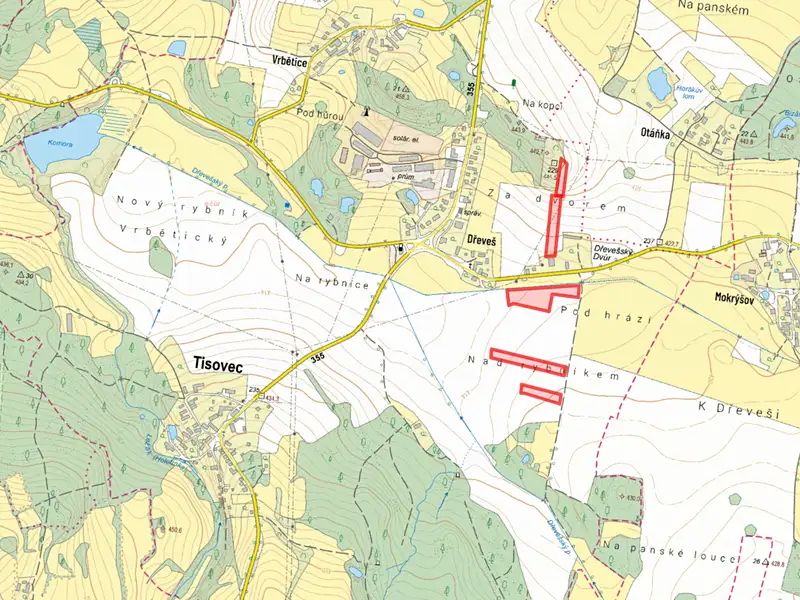 Prodej pole 26000 m², Tisovec – náhled fotky 2