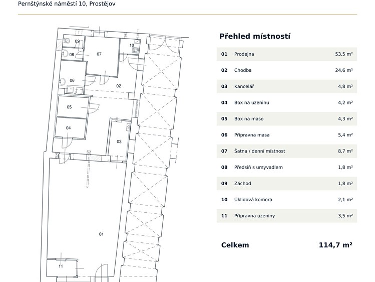 Pronájem komerčního prostoru, 114 m² (3 z 6)