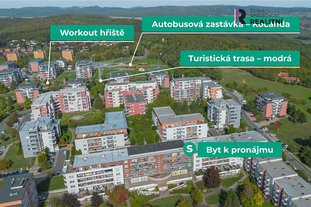 Pronájem bytu 1+kk 34 m²