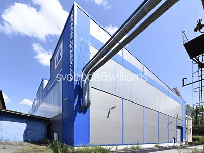 Pronájem výrobní haly, prostoru 2535 m²