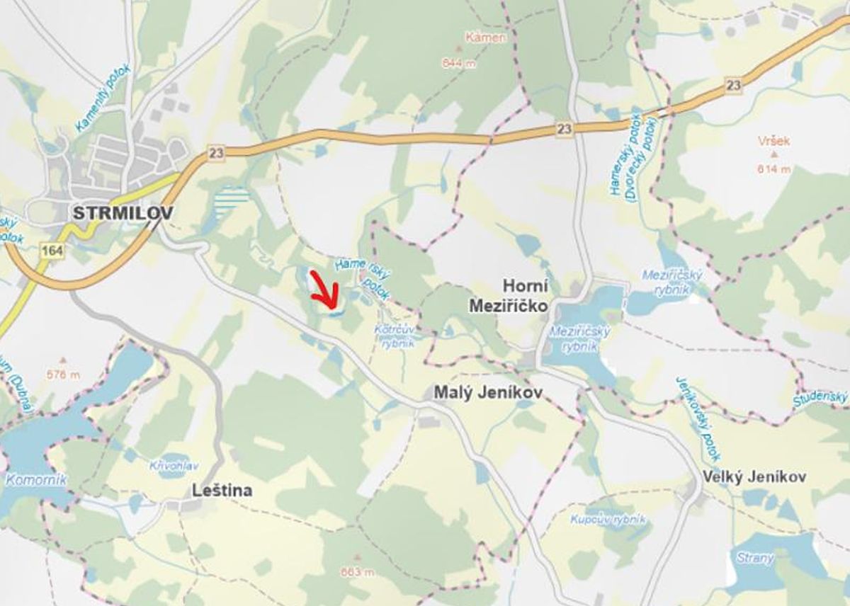 Prodej lesa 881 m²