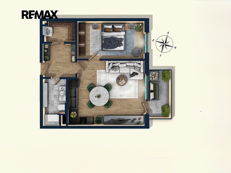 Wohnung 2+kk zum Kauf, 57 m² (2 von 11)