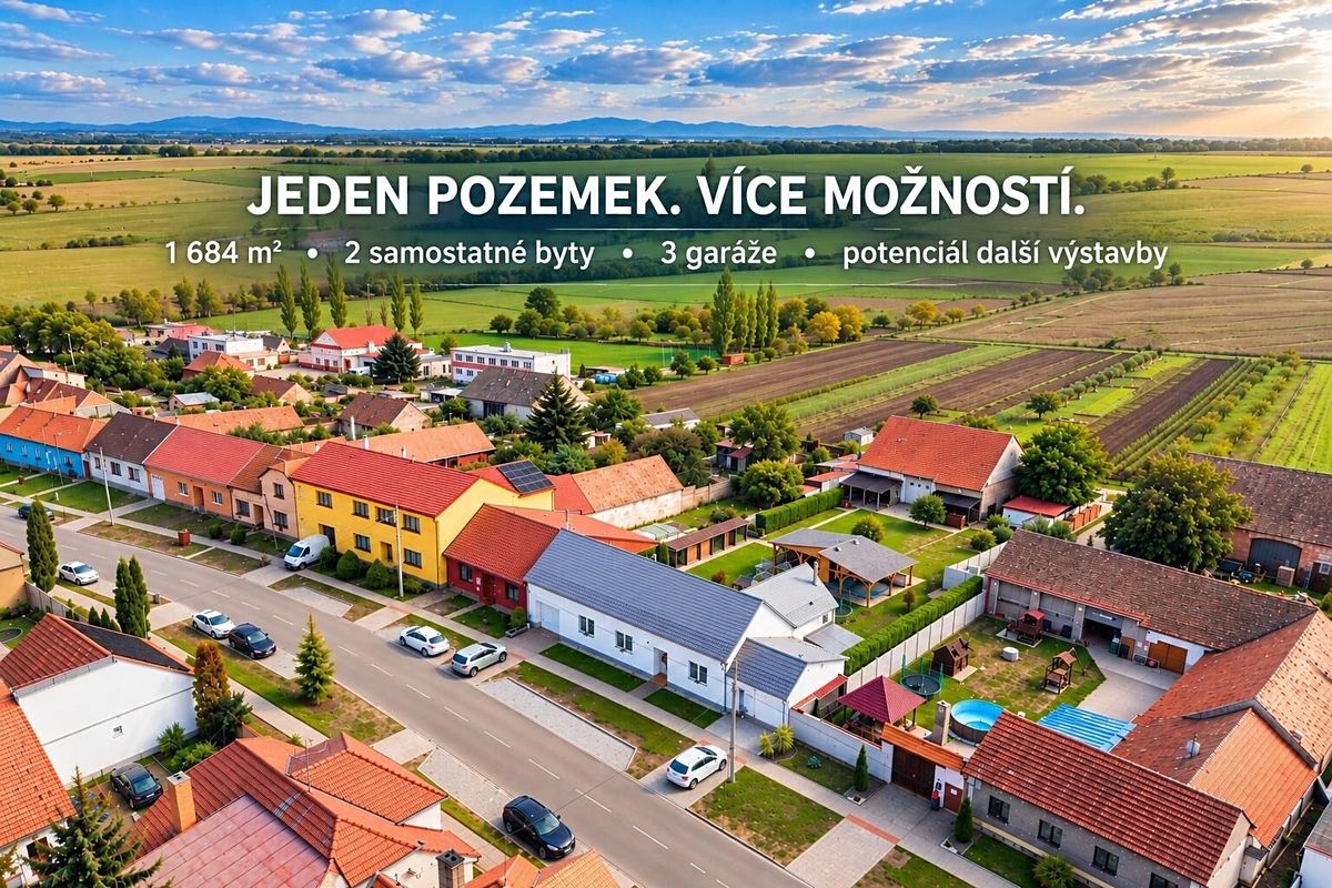Prodej rodinného domu 172 m², pozemek 1684 m²