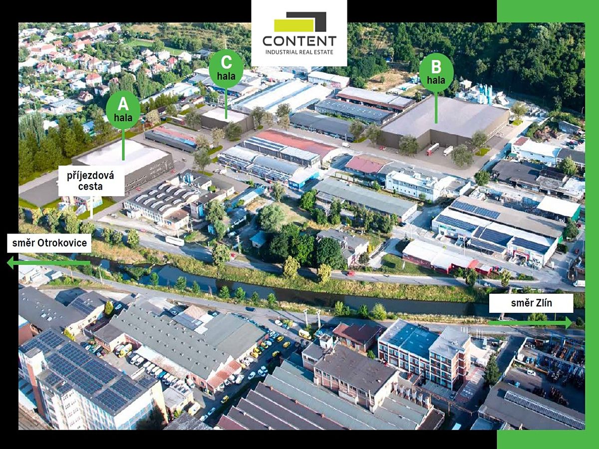 Pronájem výrobní haly, prostoru 1000 m² – fotografie 3