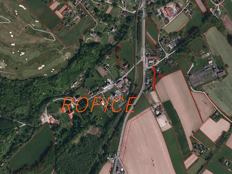 Dražba pozemku 375 m², Ropice – náhled fotky 2