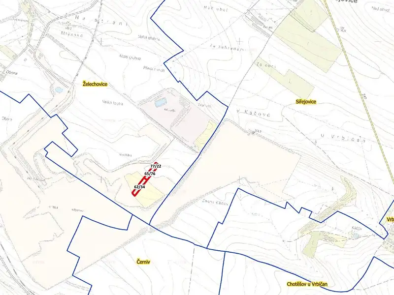 Prodej pole 7982 m², Čížkovice – náhled fotky 3