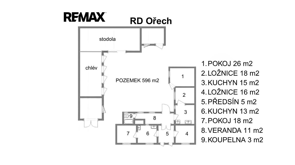 Prodej rodinného domu 99 m², pozemek 596 m² – fotografie 3
